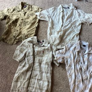 Lot of 4 Boys quicksilver button down